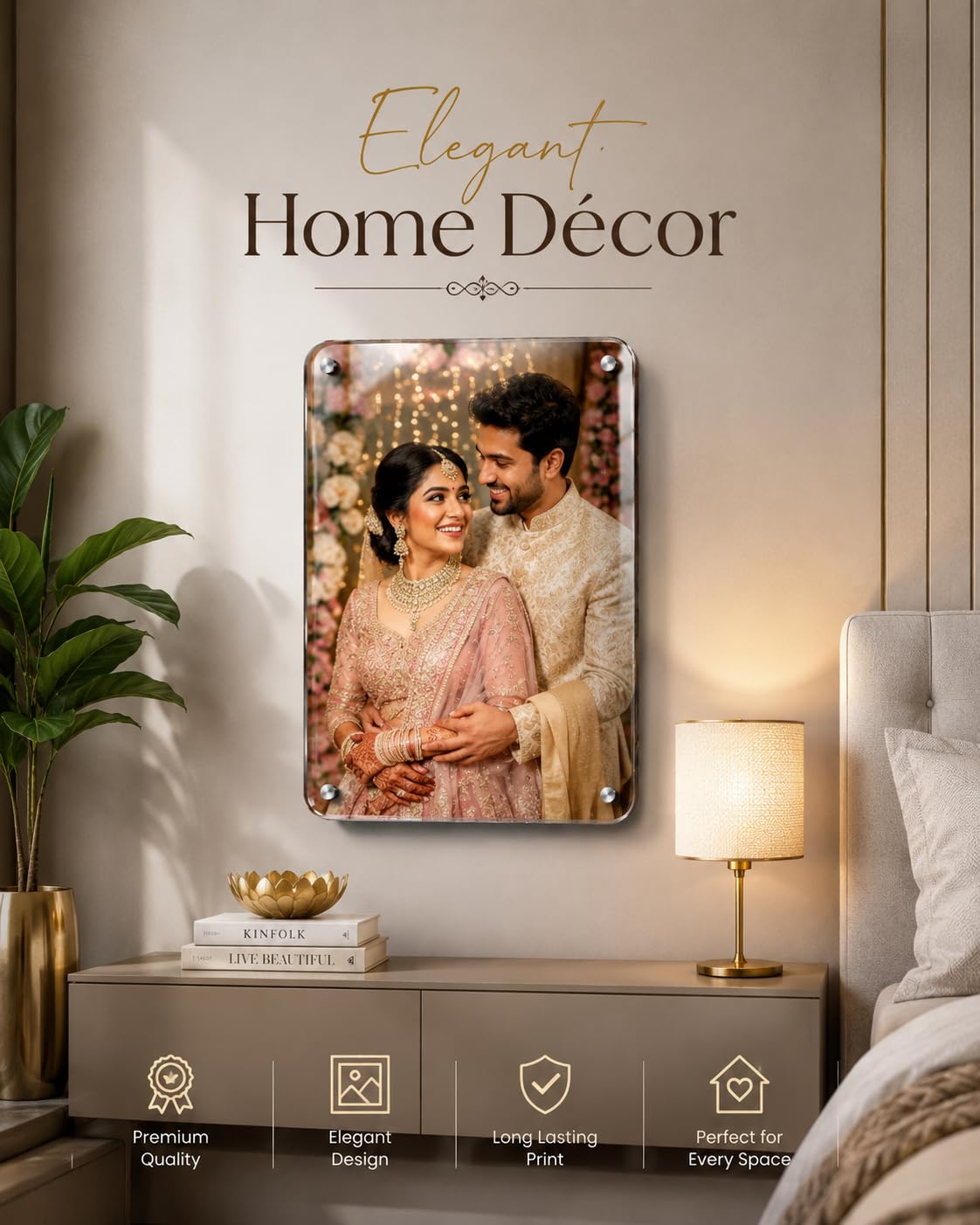 Personalized Acrylic Photo Frame