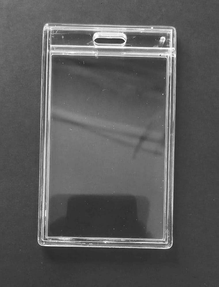 Crystal Clear PVC Card Holder
